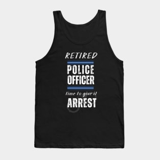 Police Officer Tank Top